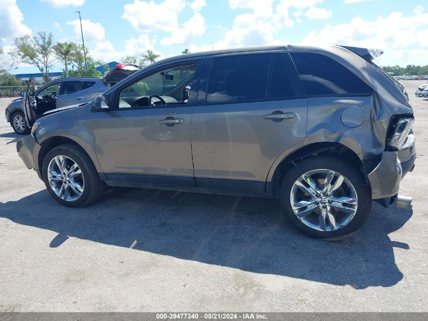 2013 Ford Edge Sel VIN: 2FMDK3JCXDBA56999 Lot: 39477340