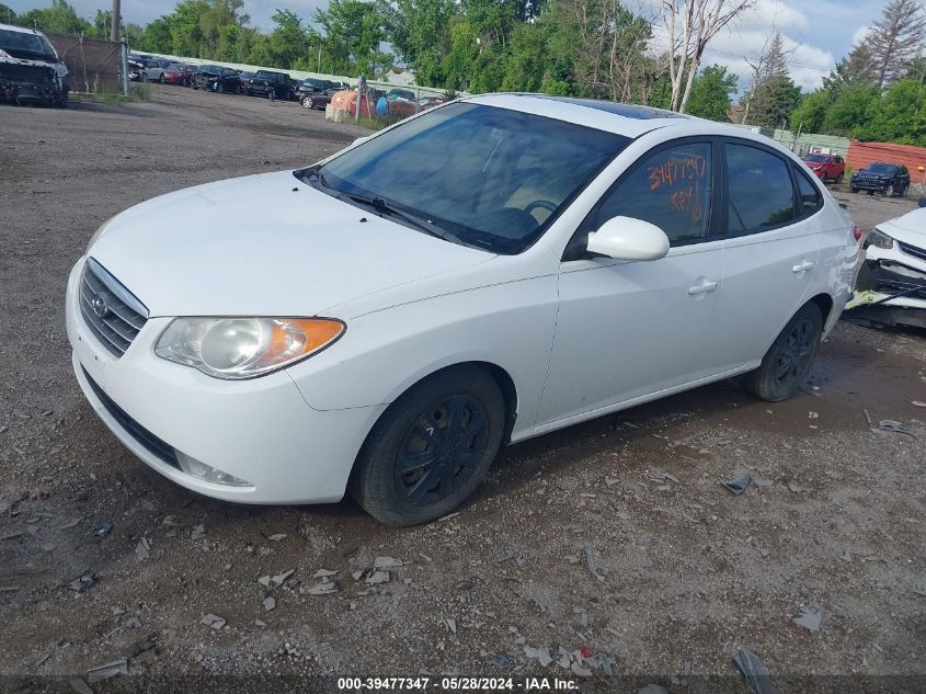 2008 Hyundai Elantra Gls/Se VIN: KMHDU46D18U275593 Lot: 39477347