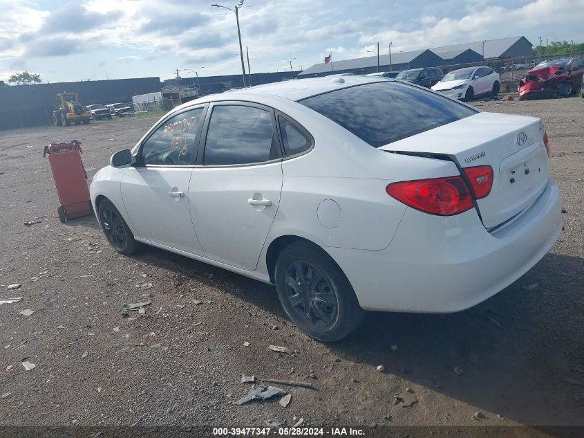 2008 Hyundai Elantra Gls/Se VIN: KMHDU46D18U275593 Lot: 39477347