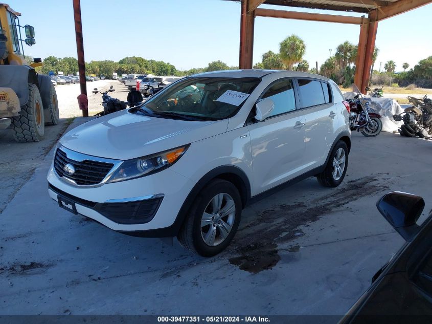 2013 Kia Sportage Lx VIN: KNDPBCA29D7405653 Lot: 39477351