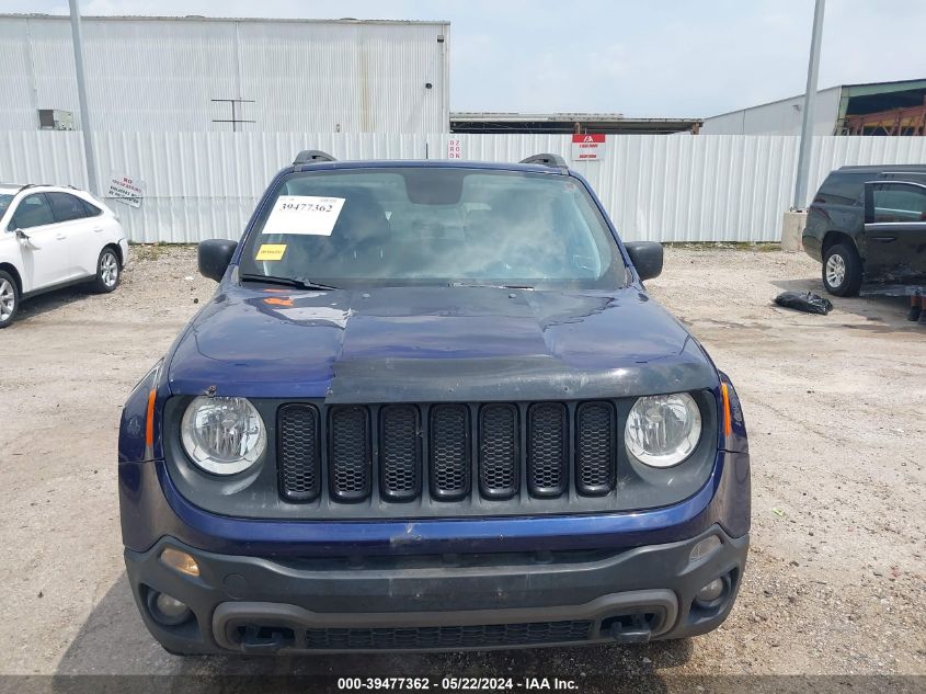 2018 Jeep Renegade Upland Edition 4X4 VIN: ZACCJBAB0JPH34994 Lot: 39477362