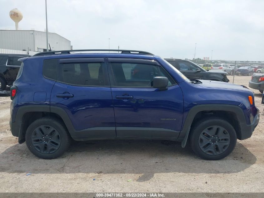 2018 Jeep Renegade Upland Edition 4X4 VIN: ZACCJBAB0JPH34994 Lot: 39477362