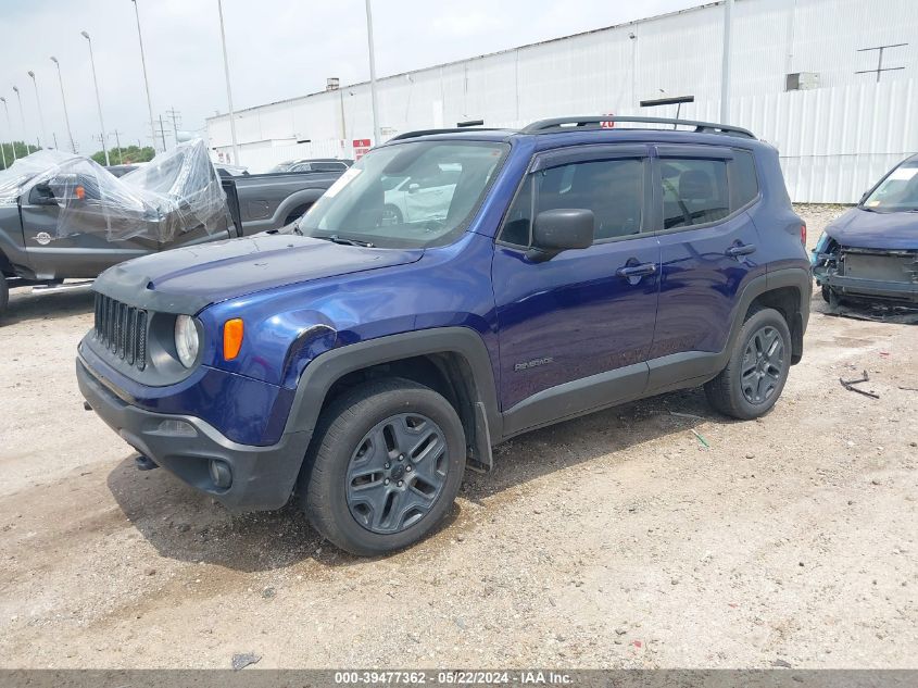 2018 Jeep Renegade Upland Edition 4X4 VIN: ZACCJBAB0JPH34994 Lot: 39477362