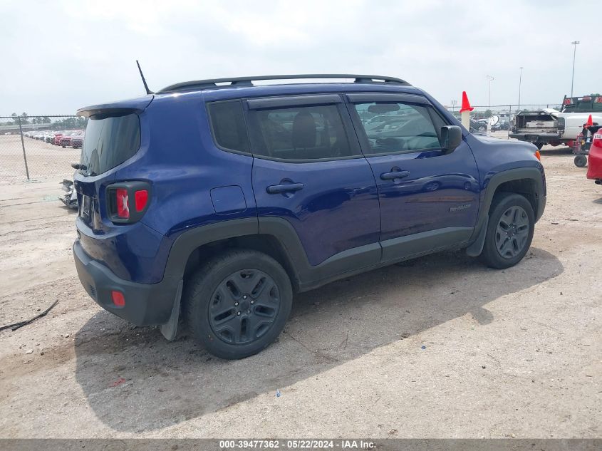 2018 Jeep Renegade Upland Edition 4X4 VIN: ZACCJBAB0JPH34994 Lot: 39477362