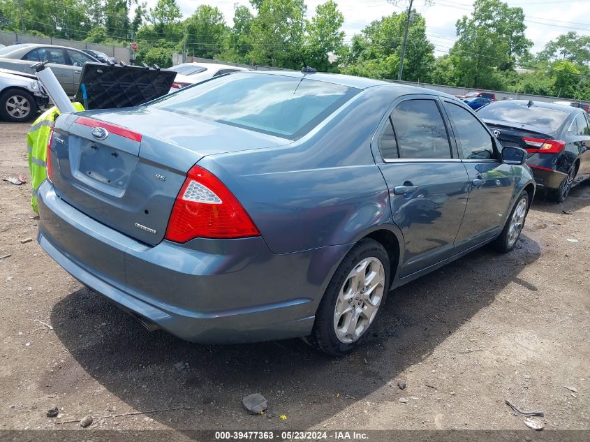 2011 Ford Fusion Se VIN: 3FAHP0HG2BR322423 Lot: 39477363