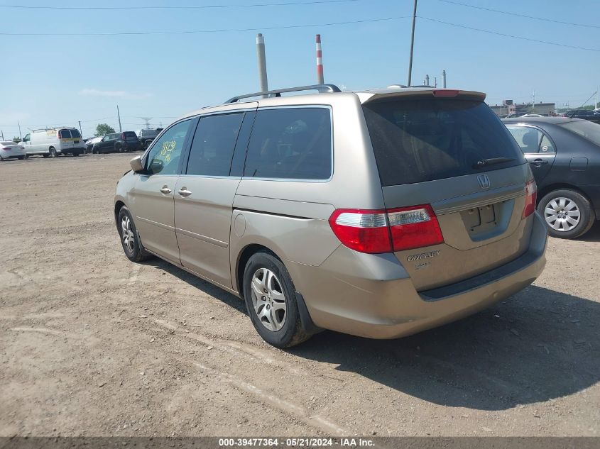 2007 Honda Odyssey Ex-L VIN: 5FNRL38777B427544 Lot: 39477364