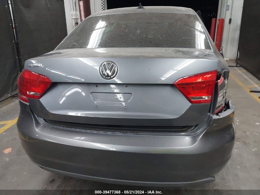 2014 Volkswagen Passat 2.5L Wolfsburg Edition VIN: 1VWAP7A36EC002551 Lot: 39477368