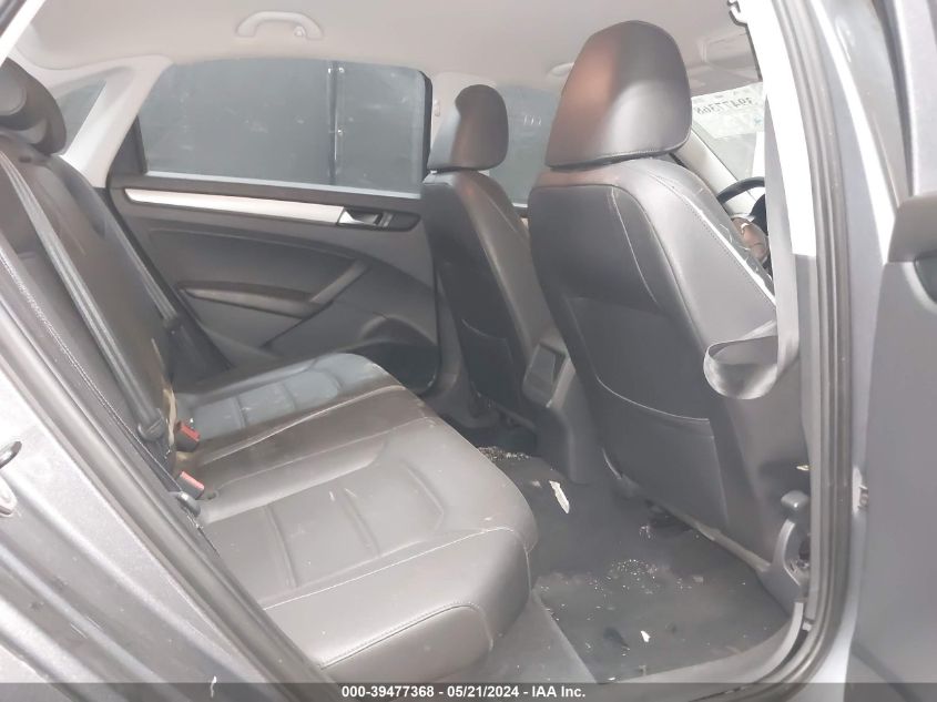 2014 Volkswagen Passat 2.5L Wolfsburg Edition VIN: 1VWAP7A36EC002551 Lot: 39477368