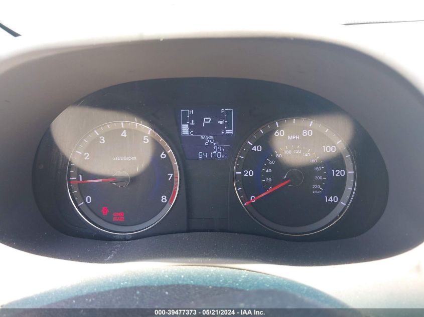 2015 Hyundai Accent Gls VIN: KMHCT4AE7FU866328 Lot: 39477373