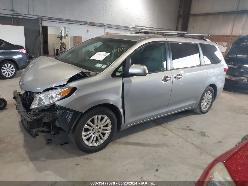 2017 Toyota Sienna Xle 8 Passenger VIN: 5TDYZ3DC1HS878818 Lot: 39477378