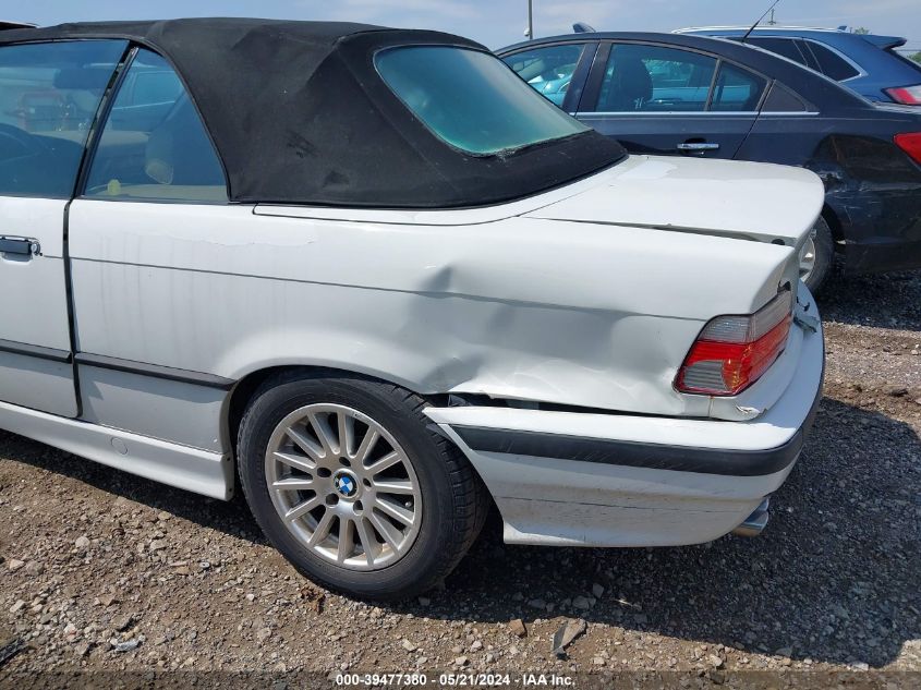 1998 BMW 328Ic VIN: WBABK8328WEY87385 Lot: 39477380