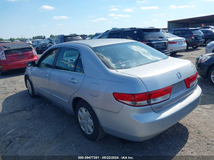 2004 Honda Accord 2.4 Lx VIN: 1HGCM56324A068222 Lot: 39477381