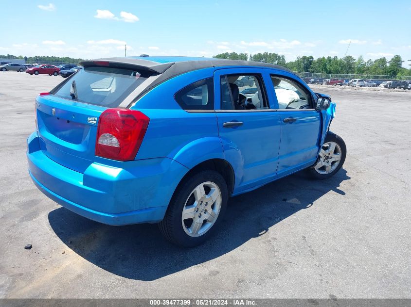 2008 Dodge Caliber Se VIN: 1B3HB28B58D745010 Lot: 39477399