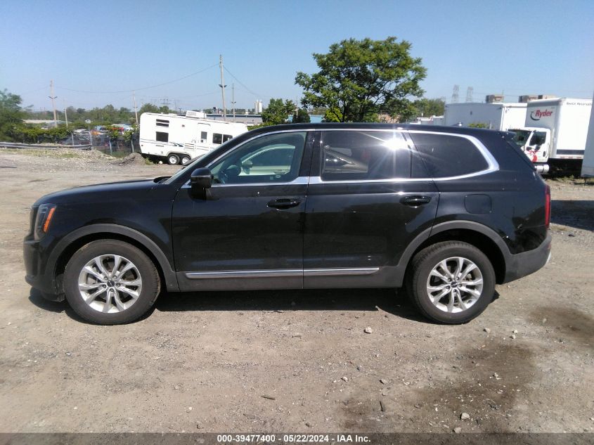 2022 Kia Telluride Lx VIN: 5XYP2DHC4NG287486 Lot: 39477400