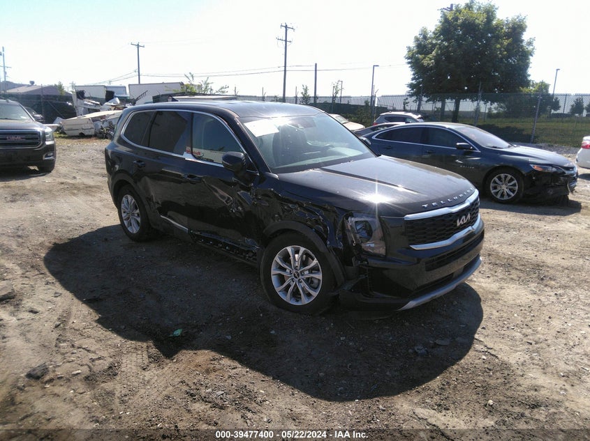 2022 Kia Telluride Lx VIN: 5XYP2DHC4NG287486 Lot: 39477400