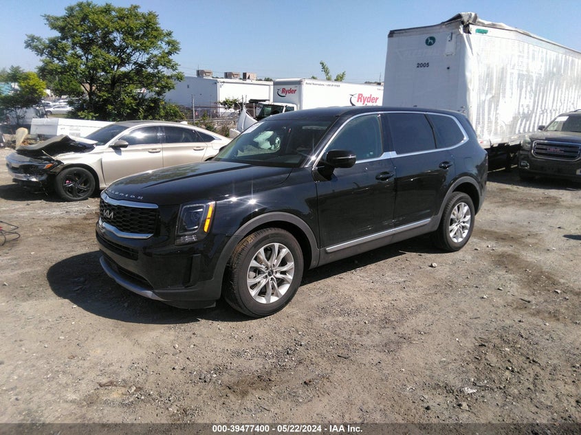 2022 Kia Telluride Lx VIN: 5XYP2DHC4NG287486 Lot: 39477400