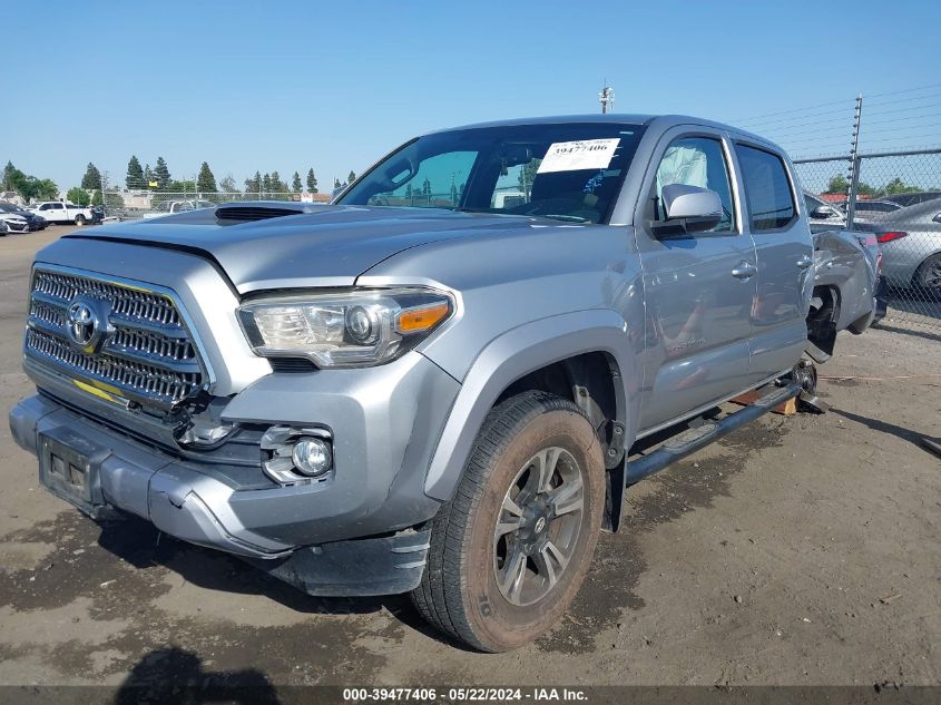 2017 Toyota Tacoma Trd Sport VIN: 5TFCZ5AN4HX082733 Lot: 39477406