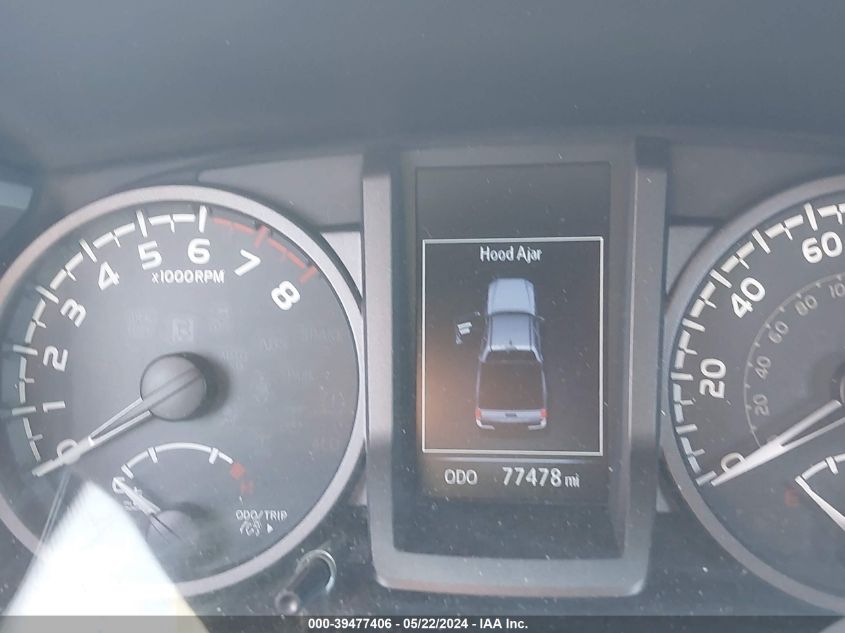 2017 Toyota Tacoma Trd Sport VIN: 5TFCZ5AN4HX082733 Lot: 39477406