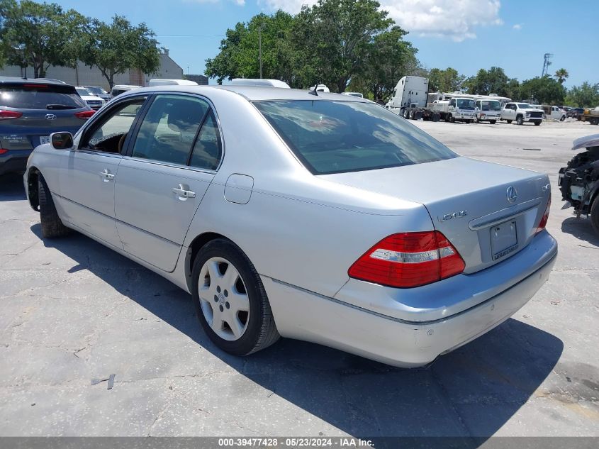 2004 Lexus Ls 430 VIN: JTHBN36F240145729 Lot: 39477428