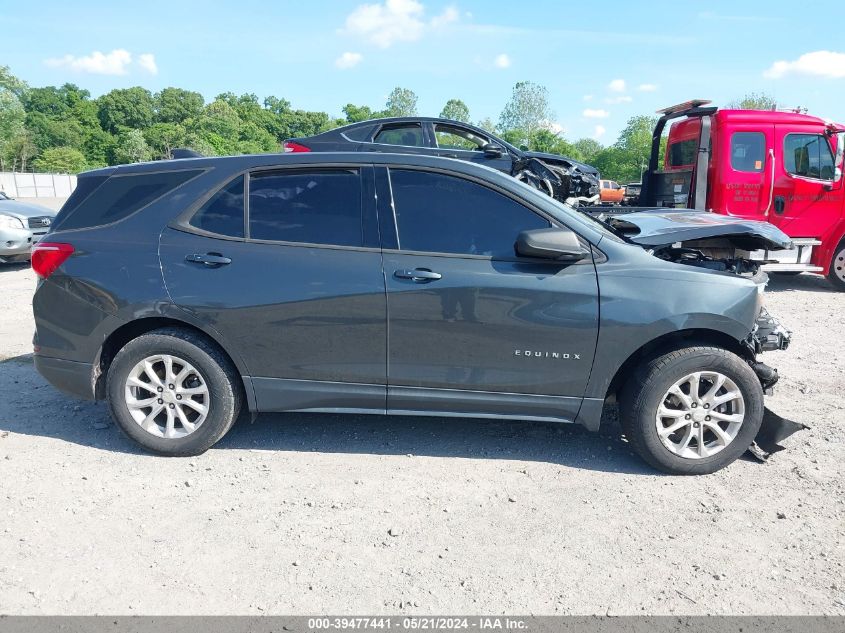 2018 Chevrolet Equinox Ls VIN: 3GNAXREV1JS634637 Lot: 39477441
