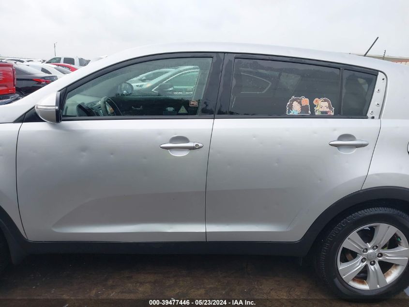 2013 Kia Sportage Lx VIN: KNDPB3A26D7422457 Lot: 39477446