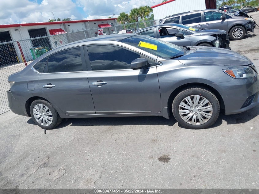 2017 Nissan Sentra S VIN: 3N1AB7AP6HY237762 Lot: 39477451