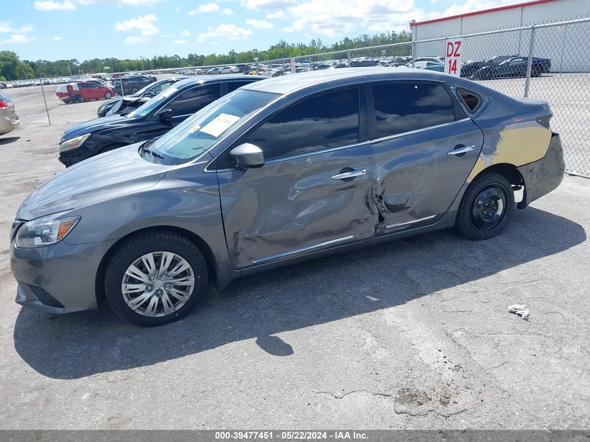 2017 Nissan Sentra S VIN: 3N1AB7AP6HY237762 Lot: 39477451