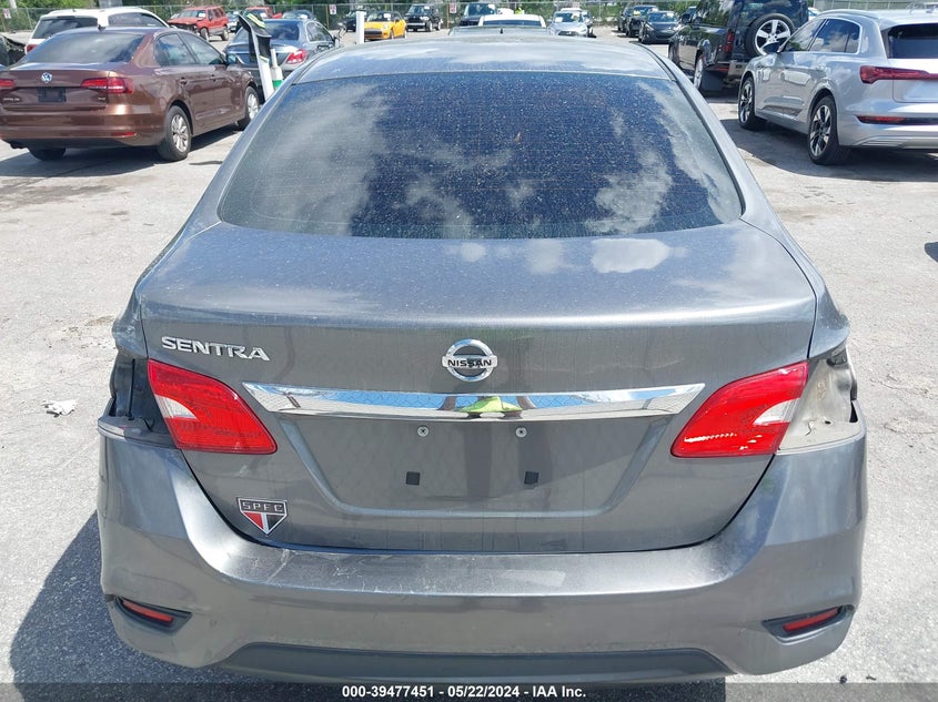 2017 Nissan Sentra S VIN: 3N1AB7AP6HY237762 Lot: 39477451