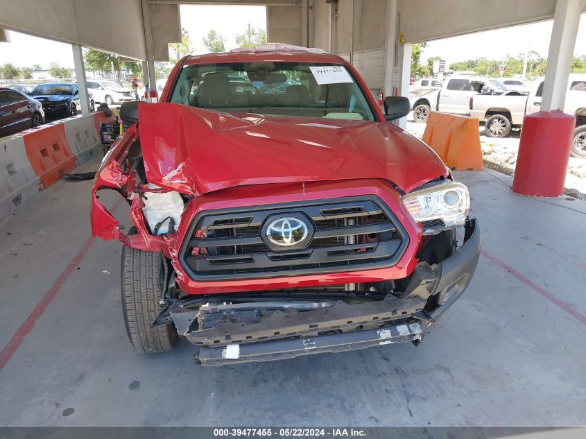 2018 Toyota Tacoma Sr VIN: 5TFRX5GN4JX128073 Lot: 39477455