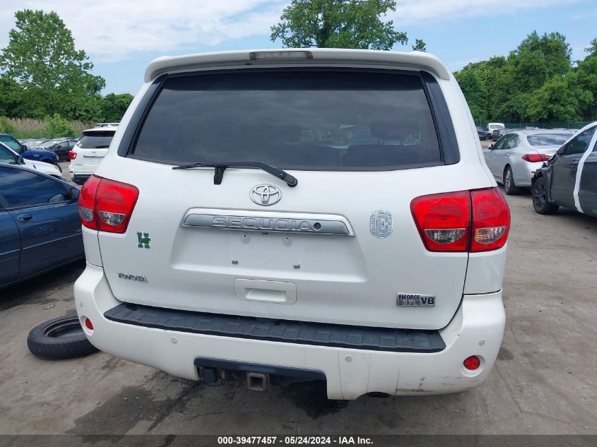 2008 Toyota Sequoia Platinum 5.7L V8 VIN: 5TDBY67A38S007603 Lot: 39477457