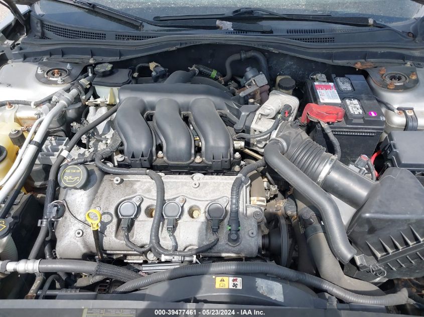 2008 Ford Fusion Sel VIN: 3FAHP08138R166834 Lot: 39477461