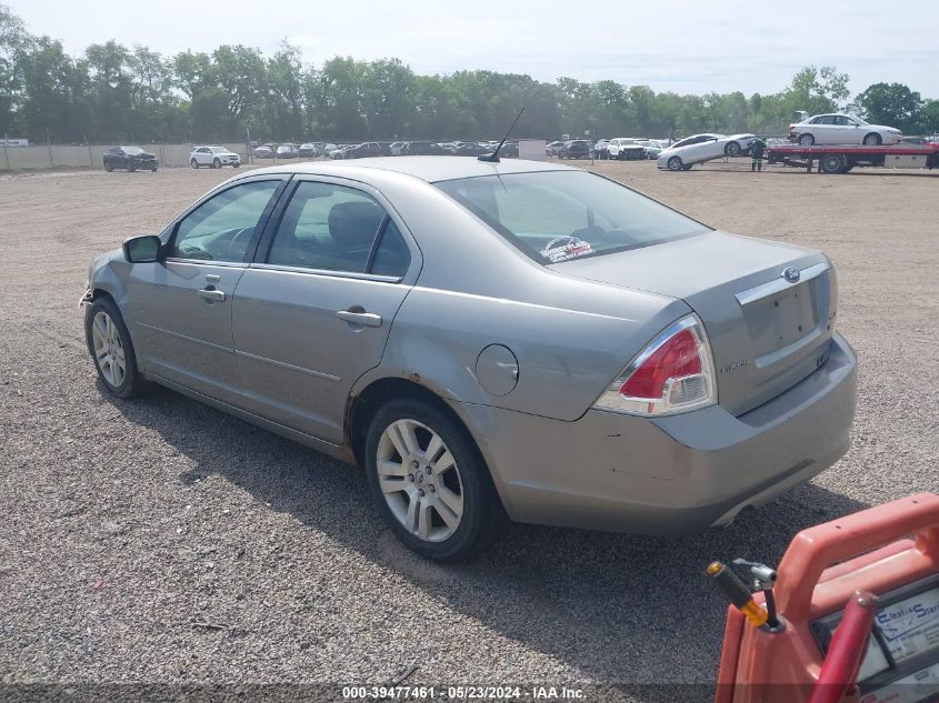 2008 Ford Fusion Sel VIN: 3FAHP08138R166834 Lot: 39477461