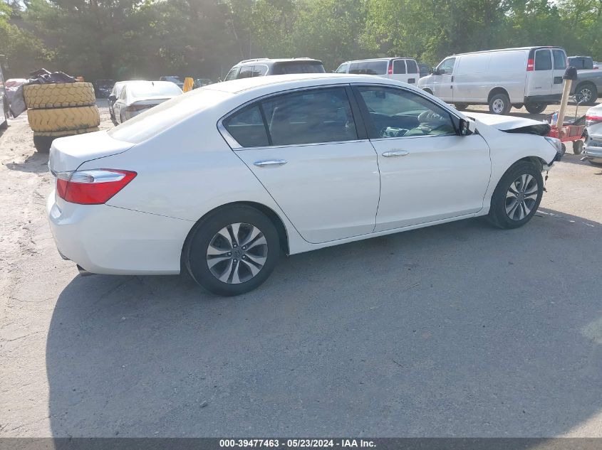 2013 Honda Accord Lx VIN: 1HGCR2F36DA250683 Lot: 39477463