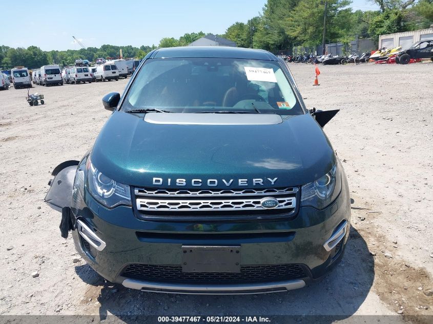 2015 Land Rover Discovery Sport Hse Lux VIN: SALCT2BG3FH500568 Lot: 39477467