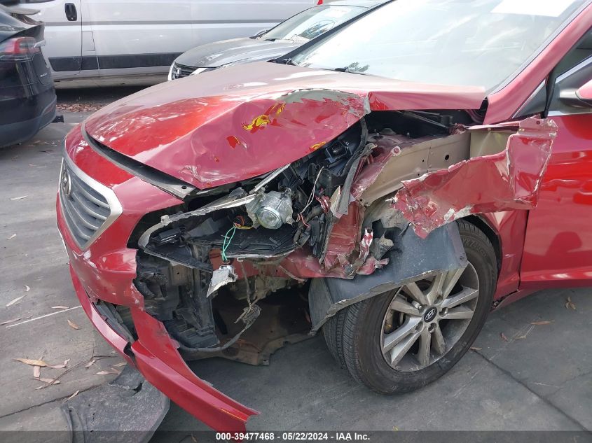 2015 Hyundai Sonata Se VIN: 5NPE24AF7FH131187 Lot: 39477468