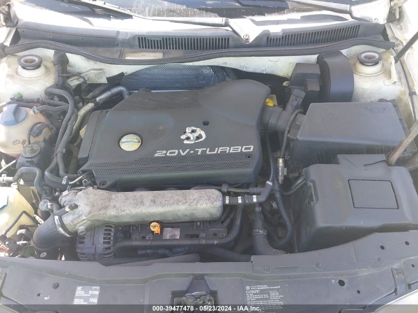 2002 Volkswagen Jetta Gls VIN: 3VWTH69M52M121702 Lot: 39477478