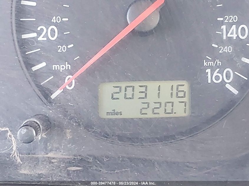 2002 Volkswagen Jetta Gls VIN: 3VWTH69M52M121702 Lot: 39477478