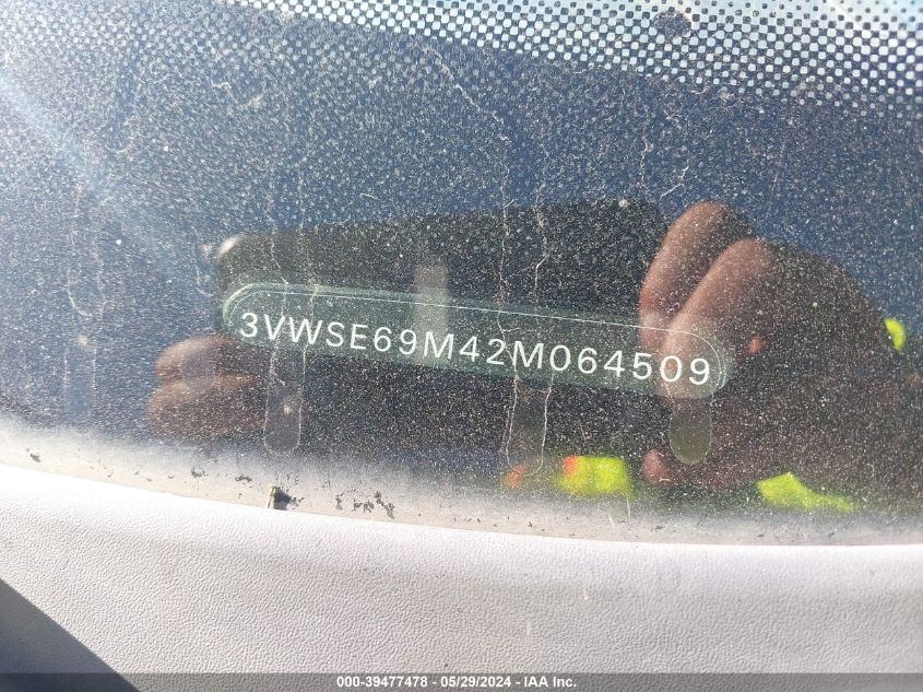 2002 Volkswagen Jetta Gls VIN: 3VWTH69M52M121702 Lot: 39477478