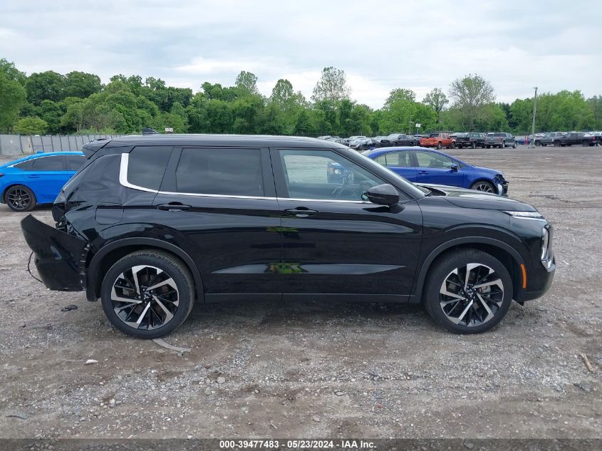 2022 Mitsubishi Outlander Black Edition 2Wd/Se 2.5 2Wd/Se Launch Edition 2Wd VIN: JA4J3UA83NZ029108 Lot: 39477483