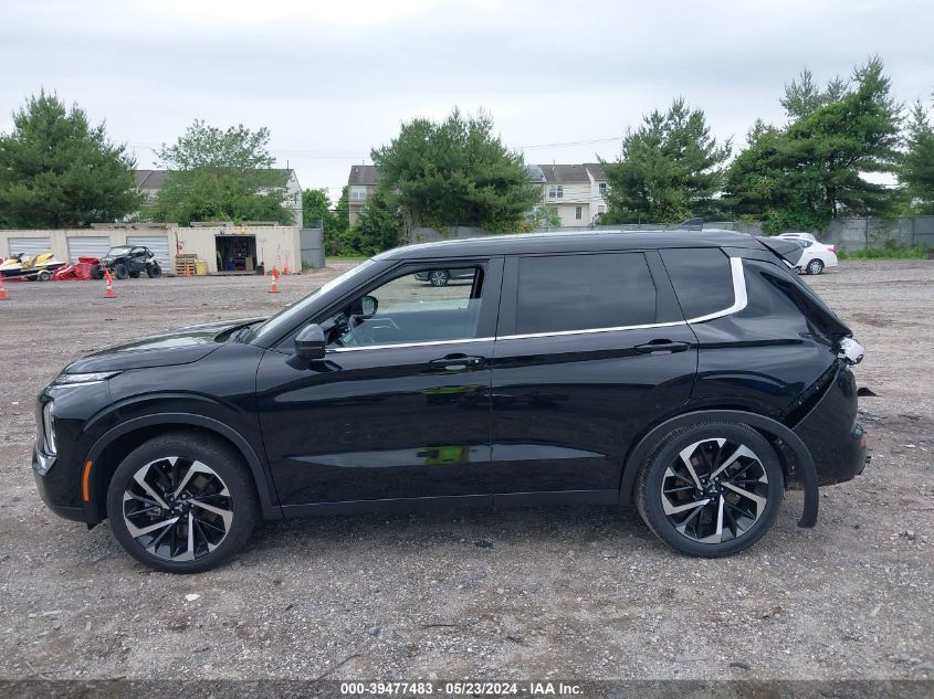 2022 Mitsubishi Outlander Black Edition 2Wd/Se 2.5 2Wd/Se Launch Edition 2Wd VIN: JA4J3UA83NZ029108 Lot: 39477483