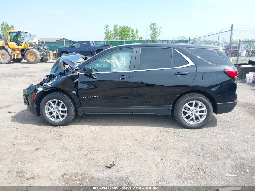 2024 Chevrolet Equinox Awd Lt VIN: 3GNAXUEGXRL296472 Lot: 39477485