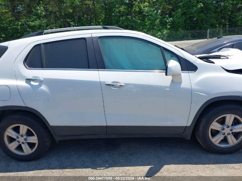 2019 Chevrolet Trax Lt VIN: KL7CJLSB2KB752958 Lot: 39477500