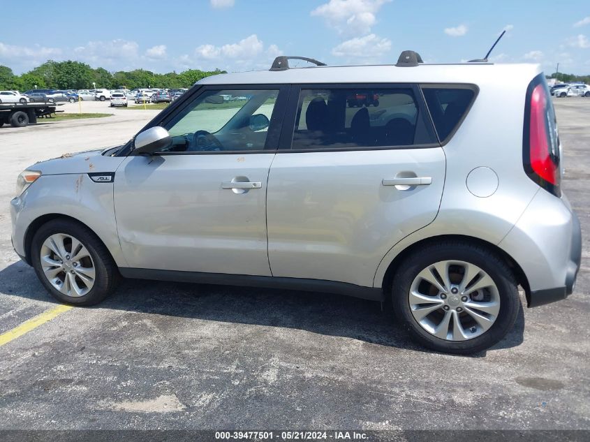 2015 Kia Soul VIN: KNDJP3A51F7812032 Lot: 39477501