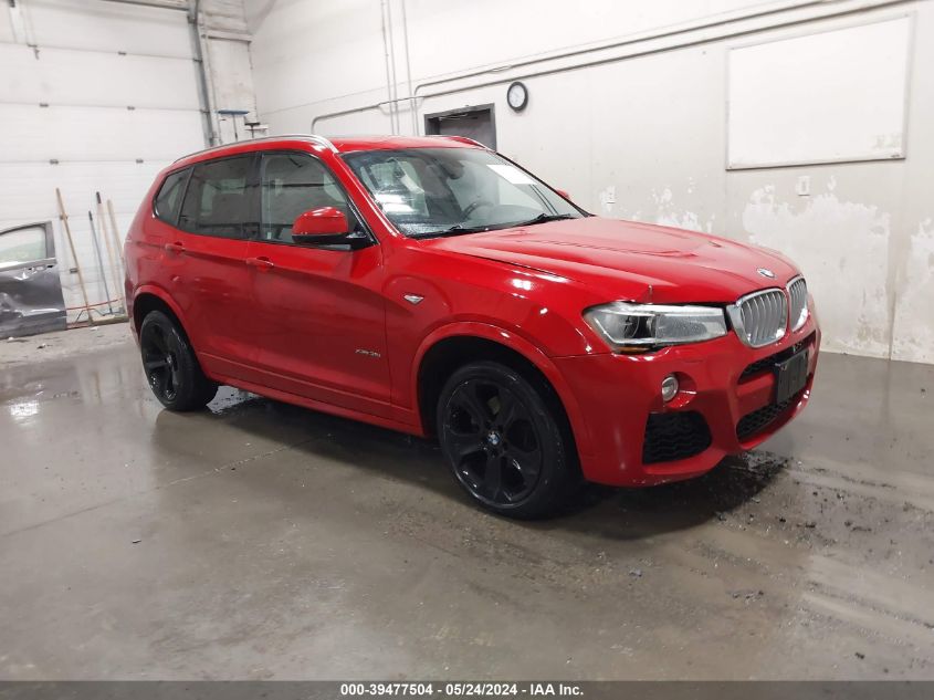 2015 BMW X3 xDrive35I VIN: 5UXWX7C52F0K32712 Lot: 39477504