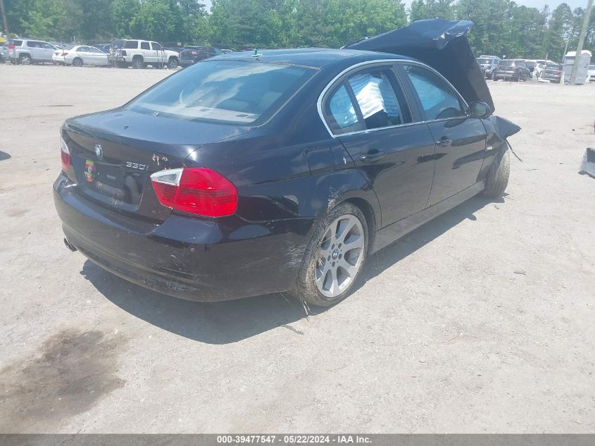 2006 BMW 330I VIN: WBAVB33586KR79916 Lot: 39477547