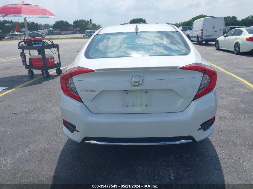 2019 Honda Civic Ex VIN: 19XFC1F33KE015417 Lot: 39477549