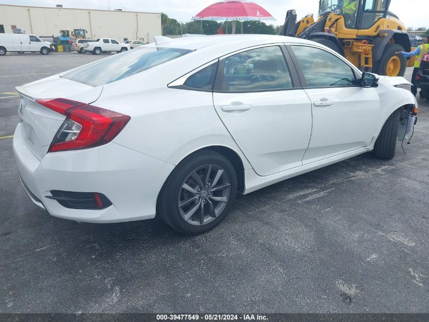 2019 Honda Civic Ex VIN: 19XFC1F33KE015417 Lot: 39477549