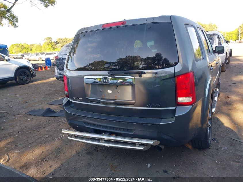 2012 Honda Pilot Lx VIN: 5FNYF4H21CB056923 Lot: 39477554