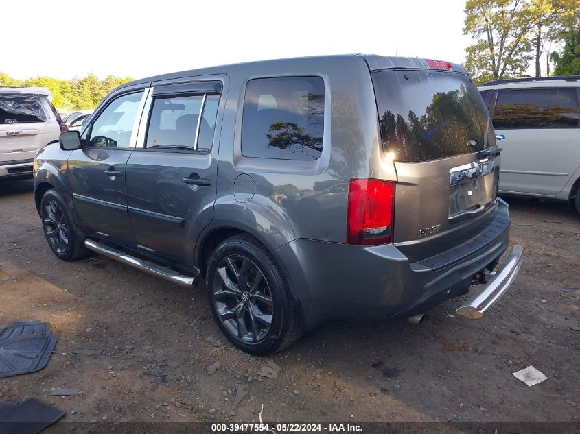 2012 Honda Pilot Lx VIN: 5FNYF4H21CB056923 Lot: 39477554