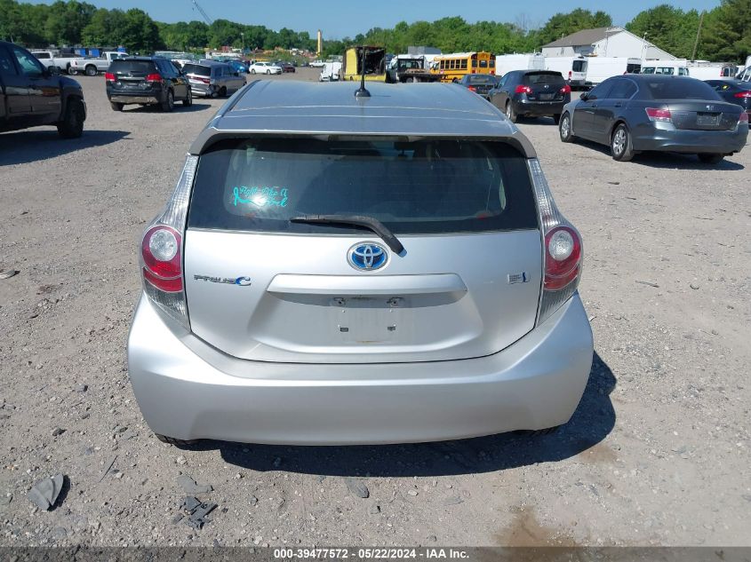 2012 Toyota Prius C Three VIN: JTDKDTB30C1502088 Lot: 39477572